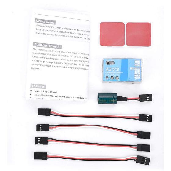 Imagem de Controlador de voo Durlclth F50A A3 V2 para avião RC