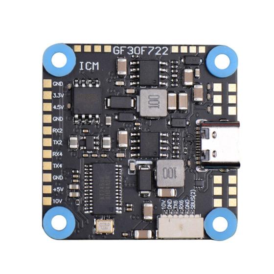 Imagem de Controlador de Voo GoolRC GF30F722-ICM F722 F7 HD com Barômetro e OSD