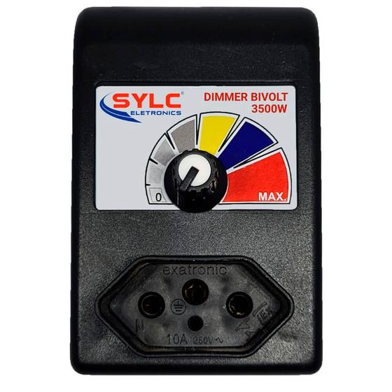 Imagem de Controlador Eletronico Bivolt Dimmer 3500W - Sylc