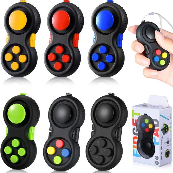 Imagem de Controlador Fidget Pad Skylety Cam de 6 peças para adultos