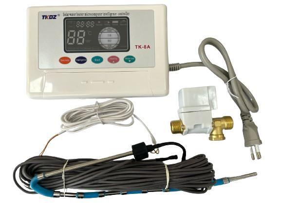 Controlador Inteligente para Aquecedor Solar - Painel TK-8A Menor preço em Controlador Inteligente para Aquecedor Solar - Painel TK-8A