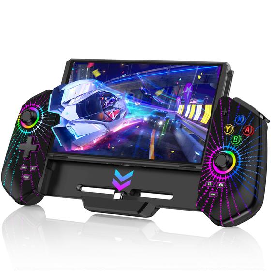 Imagem de Controlador Nintendo Switch NinjaPlusoX com Joystick Hall