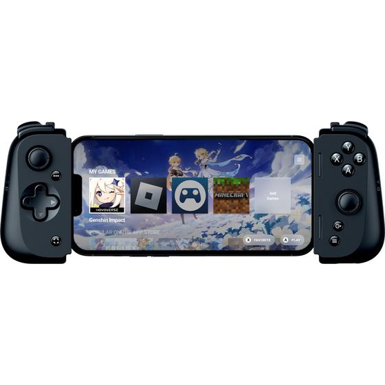Controlador Razer Kishi V2 para iPhone - Experiência de Jogo Imersiva Imagem de Controlador Razer Kishi V2 para iPhone - Experiência de Jogo Imersiva