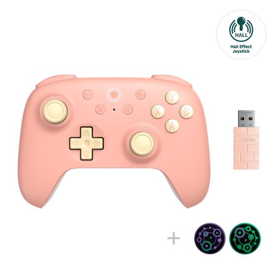Imagem de Controlador sem fio 8Bitdo Ultimate 2C Hall Effect Joysticks