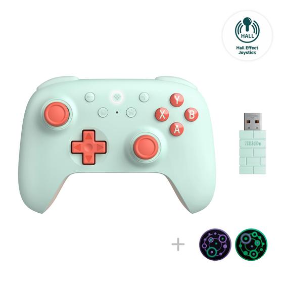 Imagem de Controlador sem fio 8Bitdo Ultimate 2C Hall Effect para PC e Android