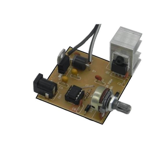 Imagem de Controlador Velocidade Motor Pwm  12v 20a 0 A 100% 240w Com dissipador