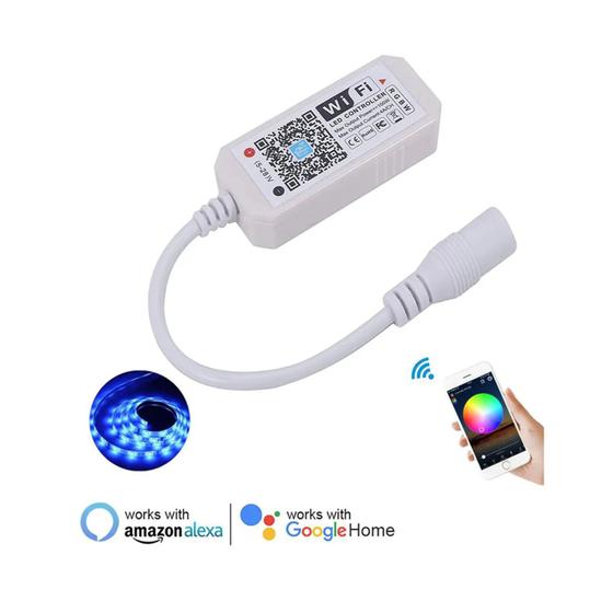 Controlador Wifi Drive Led Rgb Iluminação 846 Menor preço em Controlador Wifi Drive Led Rgb Iluminação 846