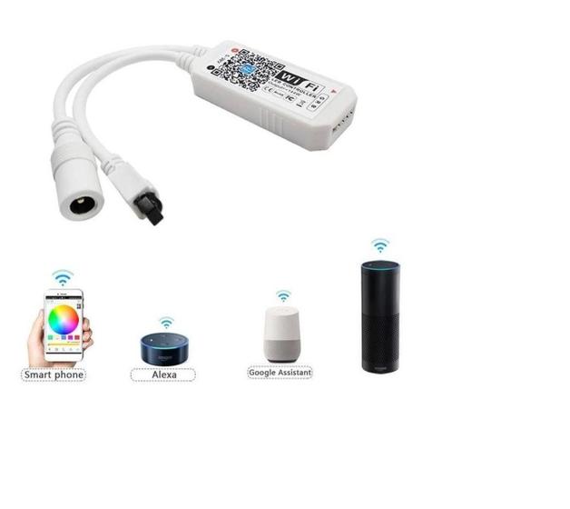 Imagem de Controlador Wifi Inteligent Fita Led Rgb Alexa Google Home