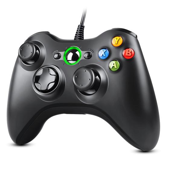 Imagem de Controlador Zexrow Xbox 360 com Fio - Gamepad USB para Xbox e PC