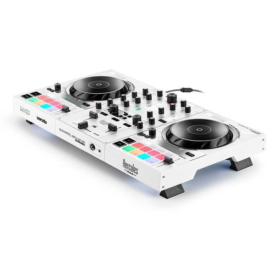 Controladora Hercules DJControl Inpulse 500 White Edição Controladora Hercules DJControl Inpulse 500 White Edição
