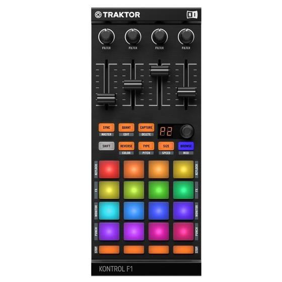 Controladora Native Instruments Traktor Kontrol F1 - Controladora DJ ...