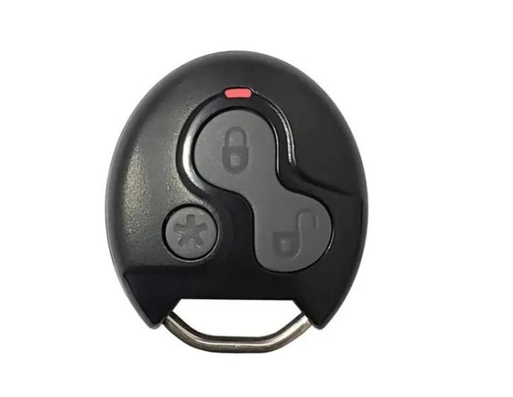 Imagem de Controle Alarme Automotivo Olimpus  Led Vermelho Completo Com Bateria