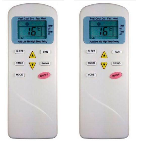 Imagem de Controle Ar Condicionado Elgin Split Compact Window com 2pcs