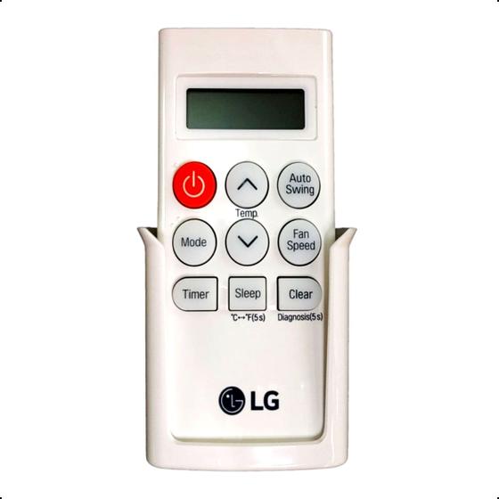 Imagem de Controle Ar Condicionado Portátil LG AKB73598010 Original