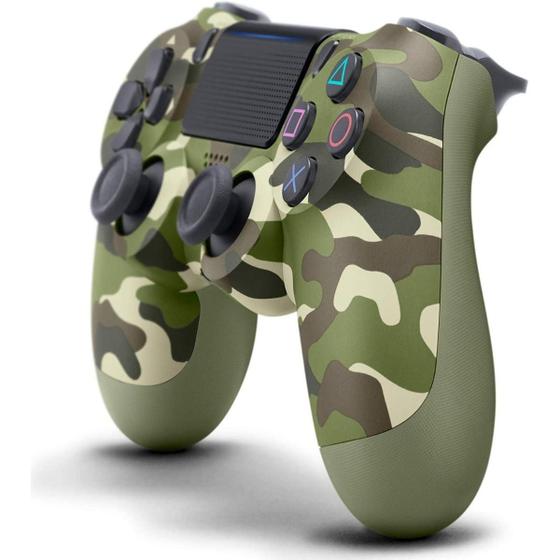 Imagem de Controle Camuflado Analógico Recarregável Videogame E