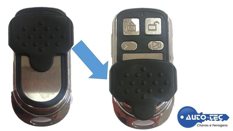 Controle clonador compatível com alarme sensocar de 4 botões Menor preço em Controle clonador compatível com alarme sensocar de 4 botões