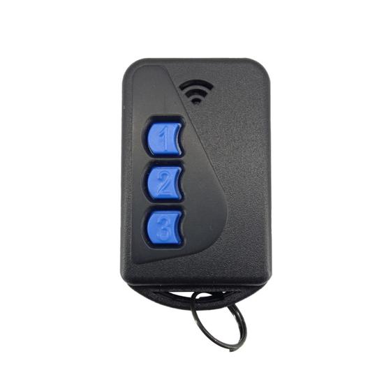Imagem de Controle clone 433mhz 3t com bateria  -  preto