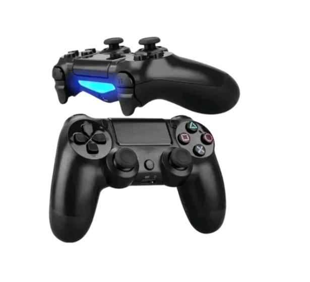 Imagem de Controle Com Fio Para Ps4 Pc Gamer Compatível Bluetooth 