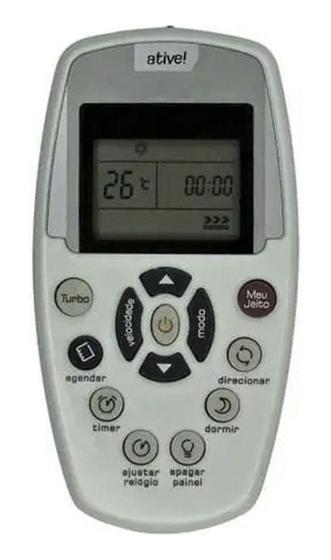 Imagem de Controle Compatível Ar Condicionado Split Brastemp Active