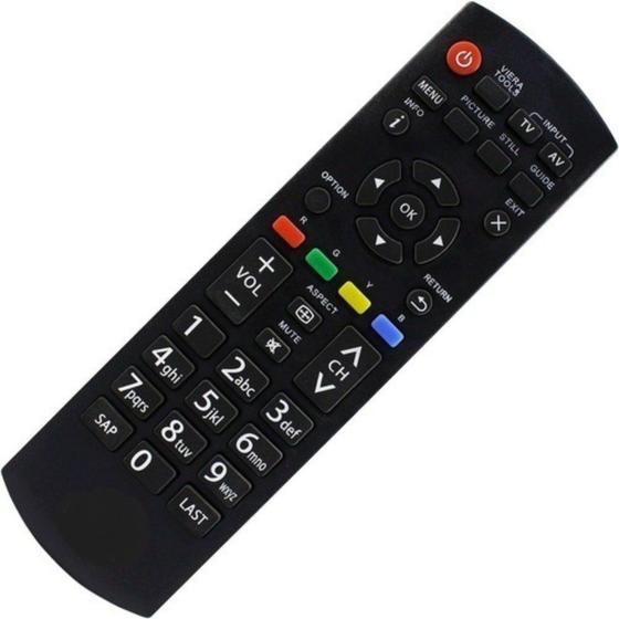 Imagem de Controle Compatível com Tv Panasonic TC-19D300B TC-24A400B