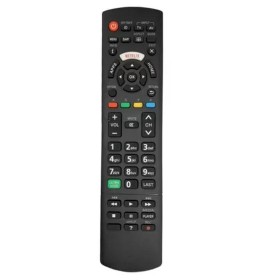 Imagem de Controle Compatível Com Tv Smart Panasonic Viera Netflix Tnq