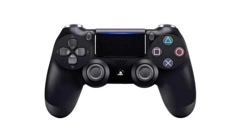 Imagem de Controle compativel Dualshock 4 PlayStation 4 Preto Manete para PS4 e PC Sem Fio Dualshock 4 Sony - Preto