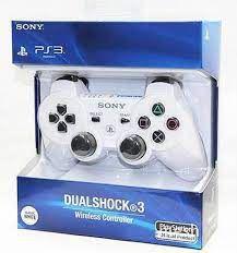 Controle compativel para Ps3 Dual Wirelless Branco Menor preço em Controle compativel para Ps3 Dual Wirelless Branco