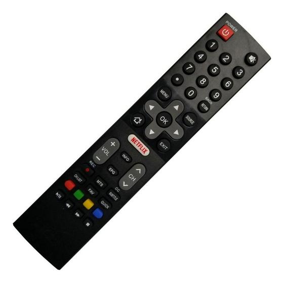 Imagem de Controle Compatível Philco Smart 4k Netflix Le-7054 Vc-a8222