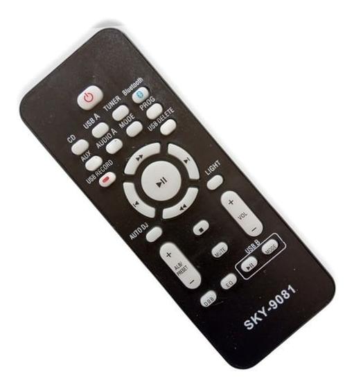 Controle Compatível Som Mini Hi-Fi System Philips NTX600 / NTRX700X Menor preço em Controle Compatível Som Mini Hi-Fi System Philips NTX600 / NTRX700X