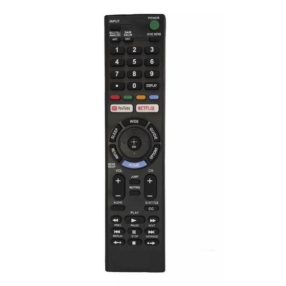 Imagem de Controle Compatível Sony Kdl-50w655f Kdl-43w665f Rmt-tx300b