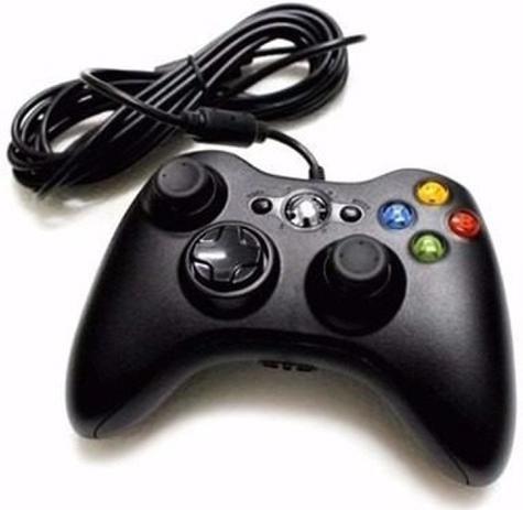 Imagem de CONTROLE compativel  X BOX 360 E  PC COM FIO 2 METROS - FEIR