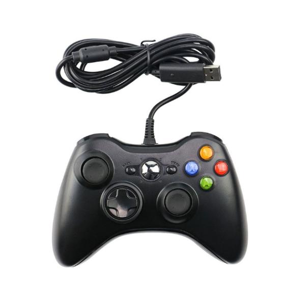 Imagem de Controle Compatível Xbox 360 Pc Com Fio Joystick