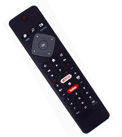 Imagem de Controle da tv philips 32pfg5102/78 botão netflix compatível