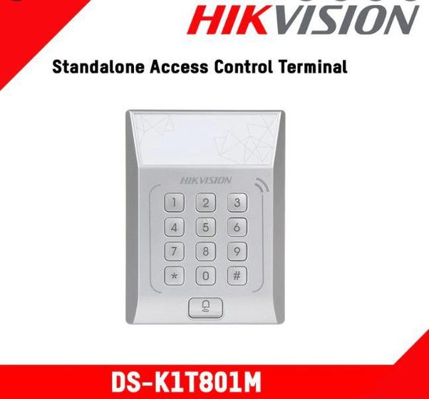 Imagem de Controle de acesso tag e senha stand alone ds-k1t801m mifare - hikvision