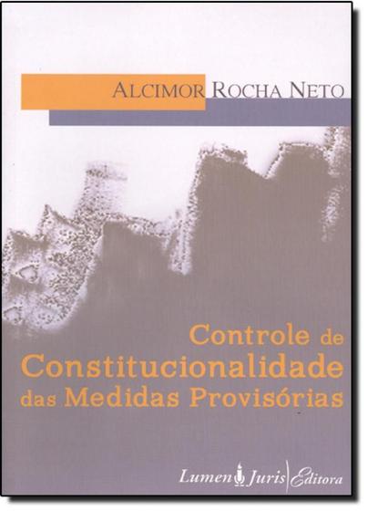 Imagem de Controle de Constitucionalidade das Medidas Provisorias