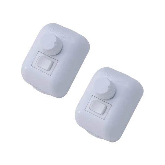 Controle de intensidade de luz Dimmer para ventilador kit com 2