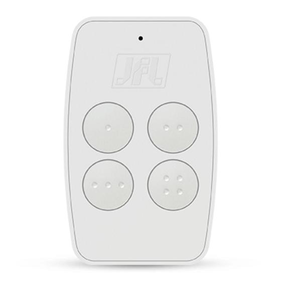 Imagem de Controle de Portao Eletronico CR 4T Duo Branco 868 Mhz JFL