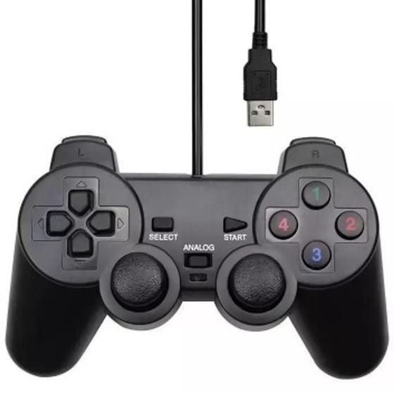 Controle De Ps2 Com Fio Usb E Analogico Game Lehuai Joystick Manete Pc Menor preço em Controle De Ps2 Com Fio Usb E Analogico Game Lehuai Joystick Manete Pc