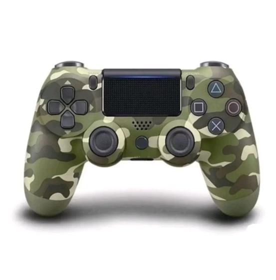 Imagem de Controle de Ps4 Sem Fio Camuflado Compatível Ps4 PC Joystick