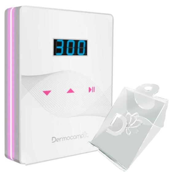 Imagem de Controle de Velocidade Digital Slim White Led Rosa Dermocamp