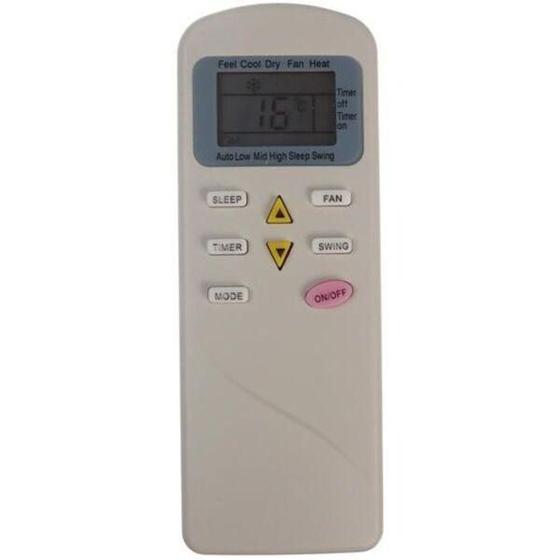 Controle Elgin Compact Window R. Split Sky9122 Controle de Ar