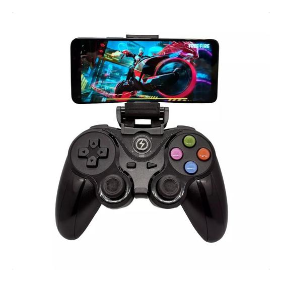 Imagem de Controle Gamepad Celular Pc Bluetooth