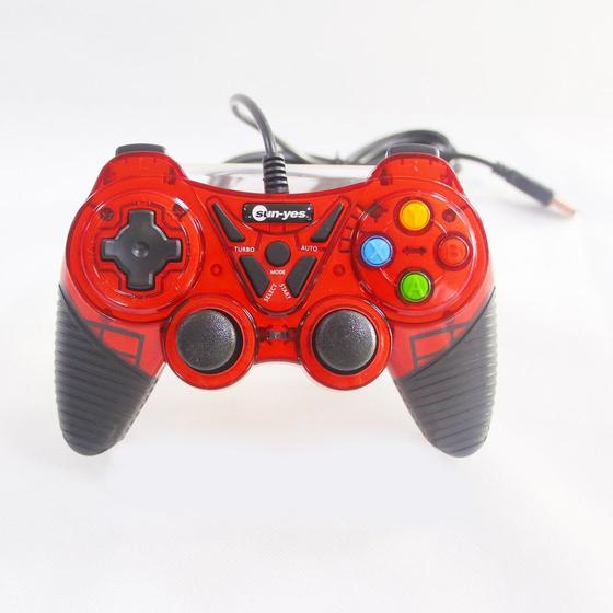 Imagem de Controle Gamepad Super Dual Vibration com Fio
