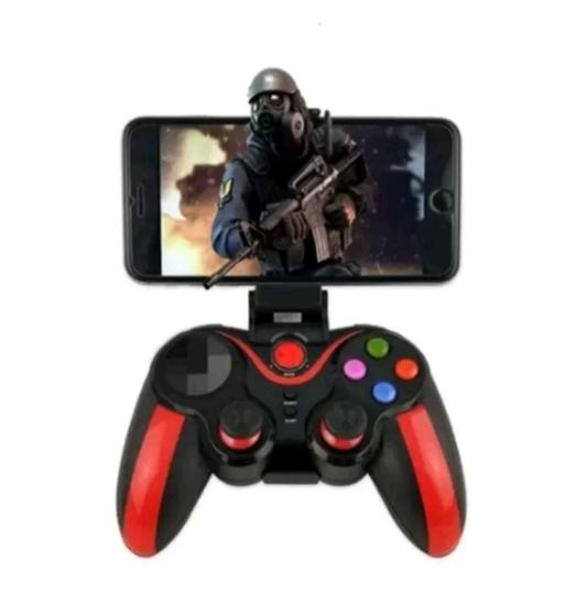 Imagem de Controle Gamer Joystick Bluetooth Para Celular/ PC/ Video Game/ Tablet/ Ipad - Kap Bom - Kap-Bom