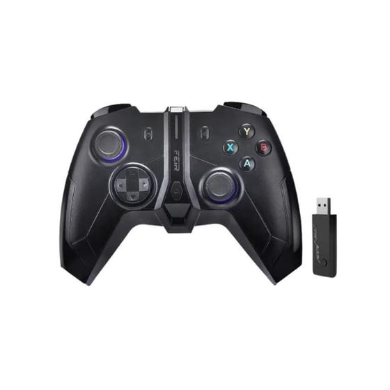 Imagem de Controle Gamer Joystick Sem Fio Wireless para Computador PC FEIR FR-4208