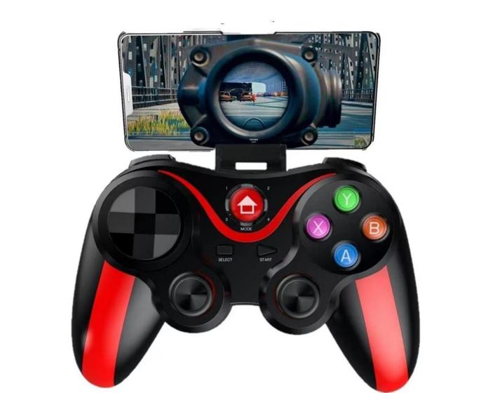 Controle Gamer V13 Gamepad Bluethoot Celular Android PC Universal