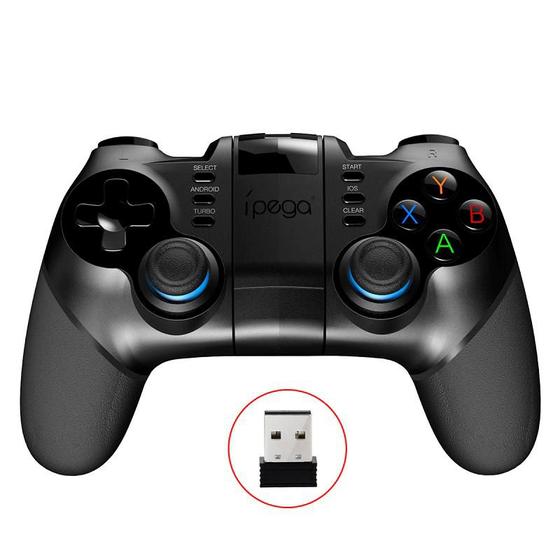 Imagem de Controle Ipega 9076 Android Celular Pc Bluetooth Com Adaptador USB