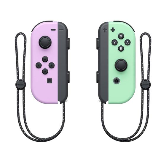 Imagem de Controle Joy Con Roxo(L) e Verde Pastel(R) Nintendo Switch