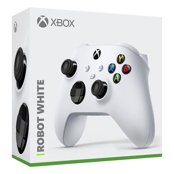 Imagem de Controle Joypad Sem fio Microsoft Xbox Series X e S, Branco - QAS-00007