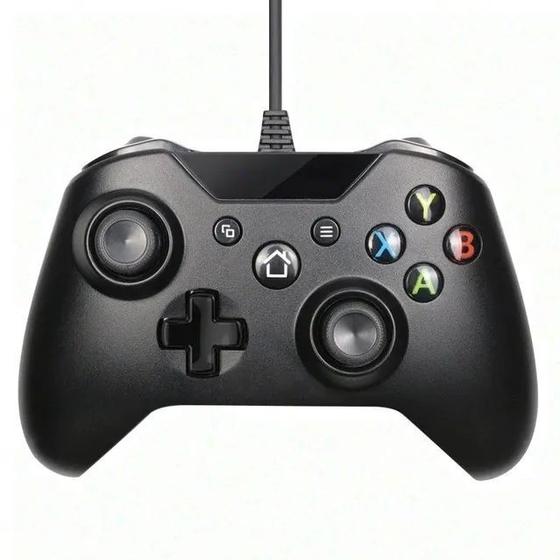 Imagem de Controle Joystick Com Fio Compatível Xbox One Pc Notebook
